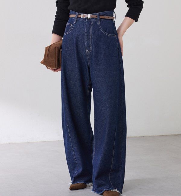  「【累計販売2.４万本】ブルージュデニム」|デニム|