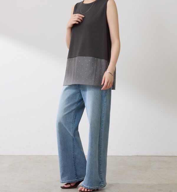  「【C&prime;NOTE/ノート】【新色登場】裾シアータンクトップ」|Tシャツ・カットソー|