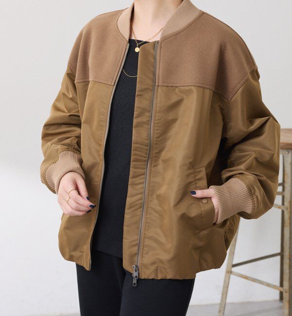  「コンビMA-1ブルゾン」|ベスト・ジレ|
