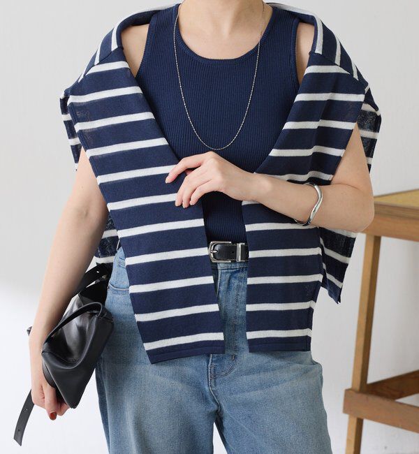  「レイヤードVネックニット」|ニット・セーター|