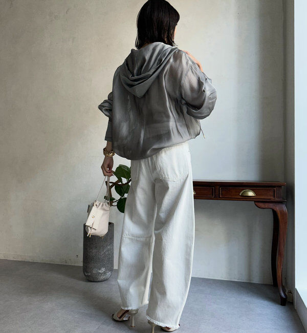  「【ベストセラーアイテム】ダメージカーブデニム」|デニム|