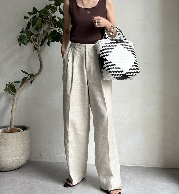  「スクエアニットタンク」|ニット・セーター|