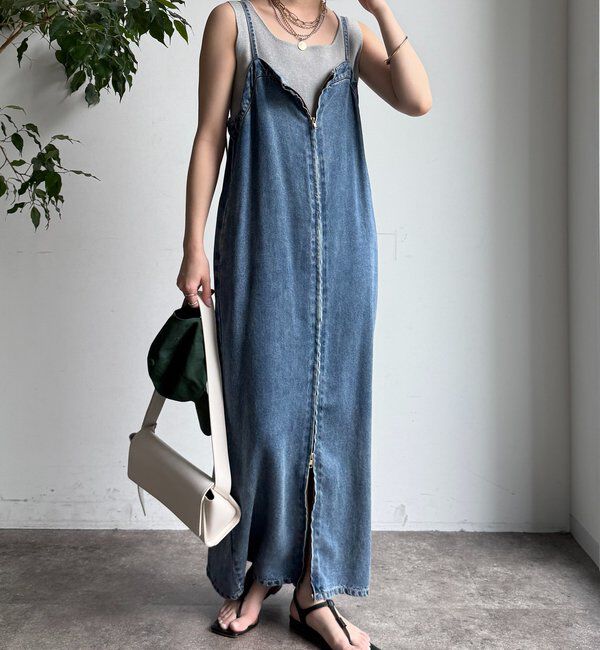  「スクエアニットタンク」|ニット・セーター|