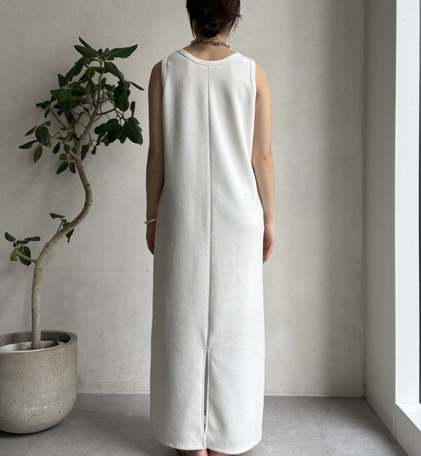  「【全骨格細見え】ブークレーダンボールタンクワンピース」|ワンピース|