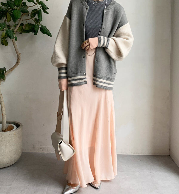  「キュプラ混フレアスカート」|スカート|