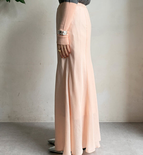  「キュプラ混フレアスカート」|スカート|