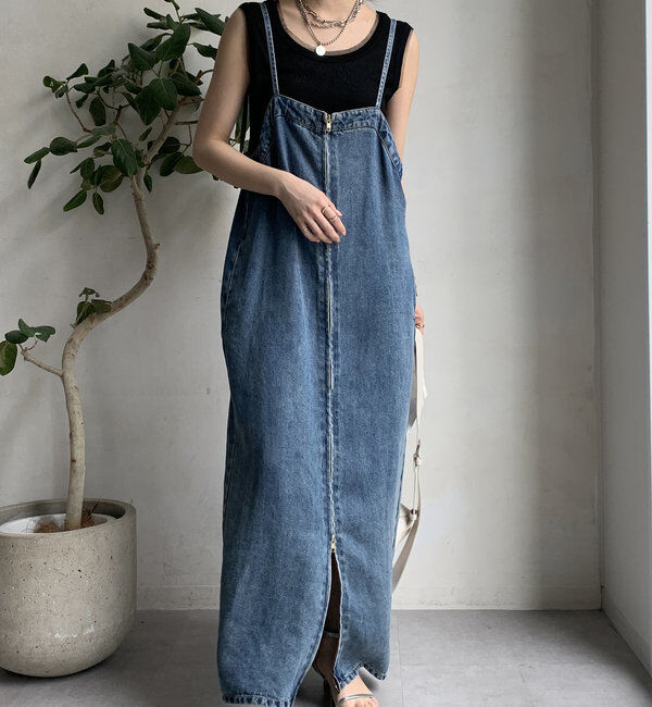  「ラメリブチュールタンク」|Tシャツ・カットソー|