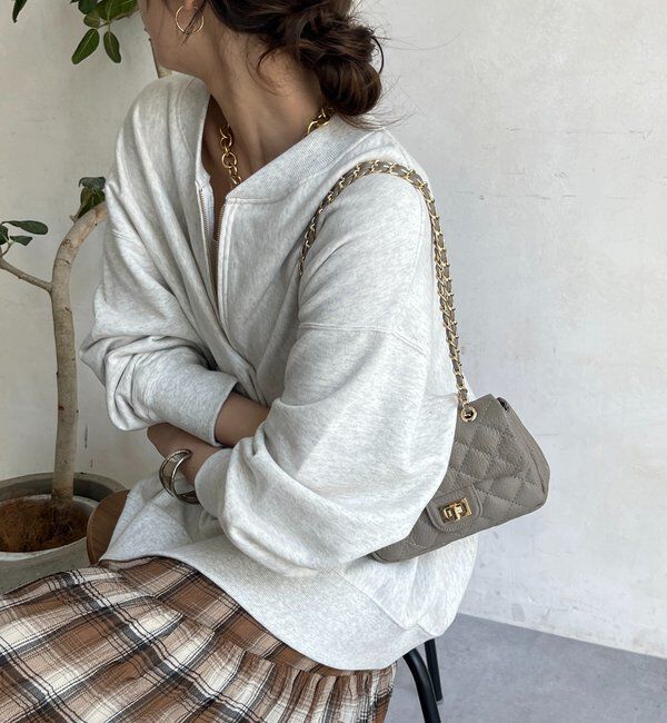  「キルティングレザーショルダー」|トートバッグ|