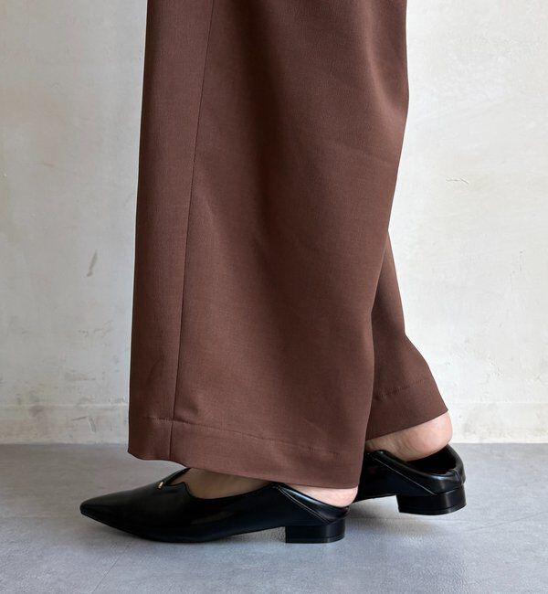  「VカットGOLDモチーフミュール」|その他|