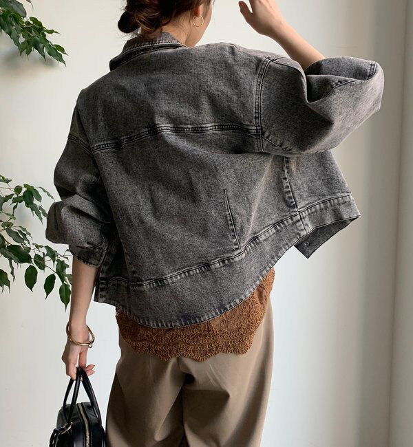  「袖ボリュームGジャン」|ブルゾン・スタジャン|