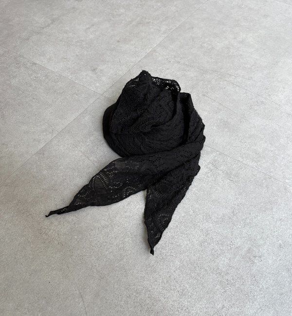  「起毛レースストール」|マフラー|