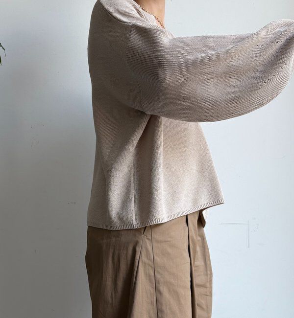  「スキッパープルオーバー」|ニット・セーター|