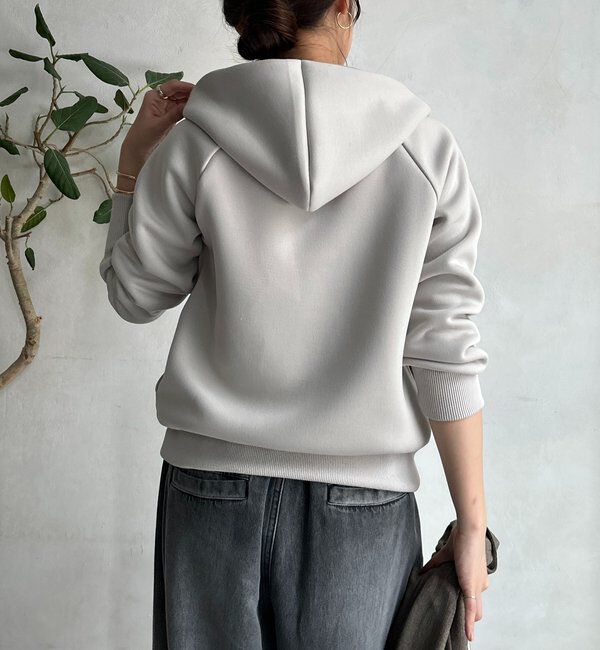  「プラムダンボールジップフーディー」|Tシャツ・カットソー|