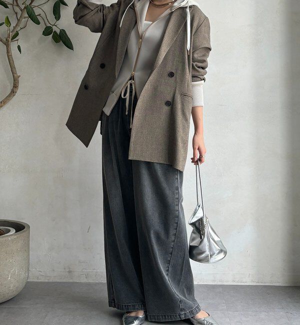  「プラムダンボールジップフーディー」|Tシャツ・カットソー|