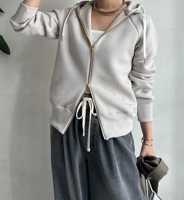  「プラムダンボールジップフーディー」|Tシャツ・カットソー|