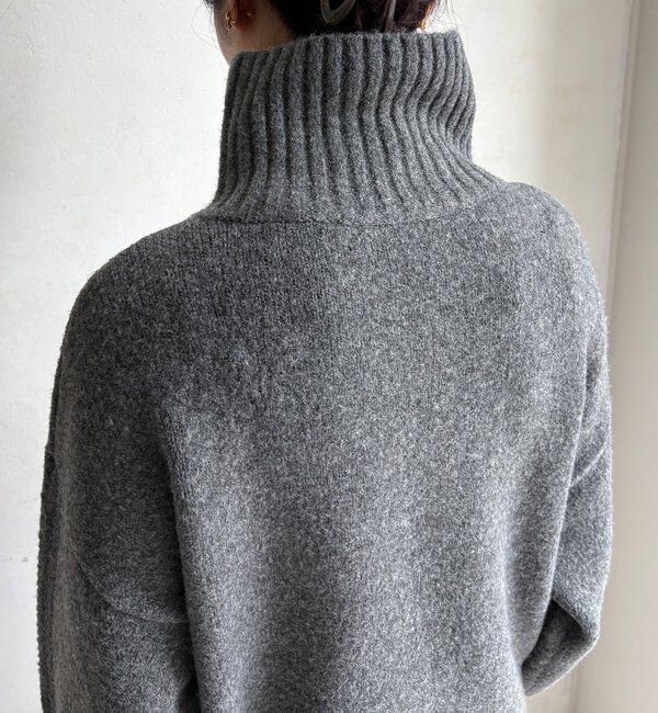  「【WEB限定】ダブルジップニットブルゾン」|カーディガン|