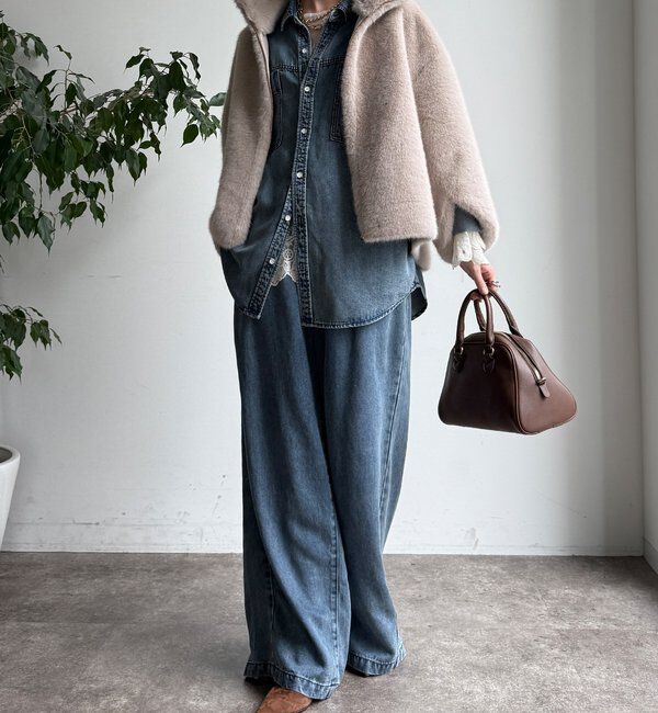  「フェイクファーリバーシブルコート」|その他|