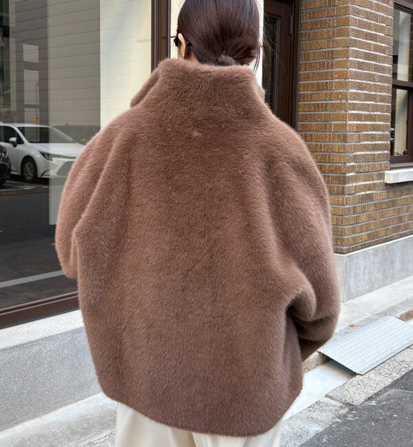  「フェイクファーリバーシブルコート」|その他|