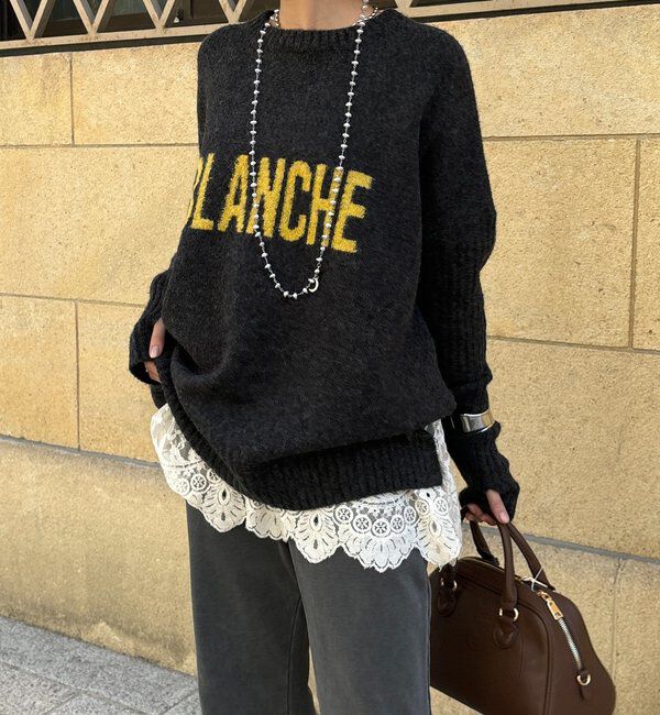  「BLANCHE プルオーバー」|ニット・セーター|