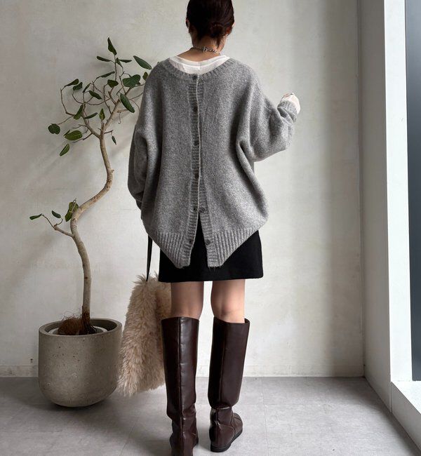  「ブークレーウールミニスカート」|スカート|