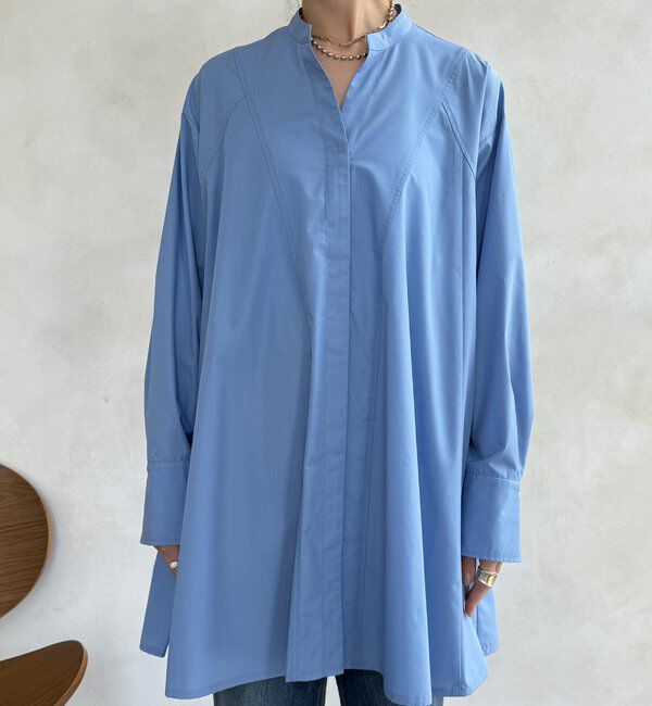  「チュニックフレアブラウス」|シャツ・ブラウス|