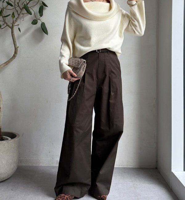  「オフタートルプルオーバー」|ニット・セーター|