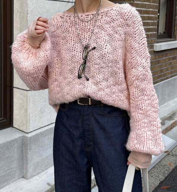  「ローゲージニット」|ニット・セーター|