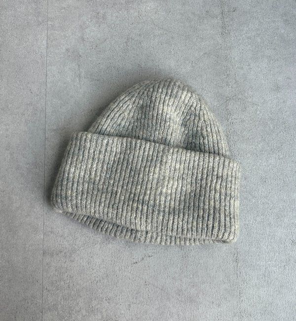  「メランジリブニットワッチ」|ハット|