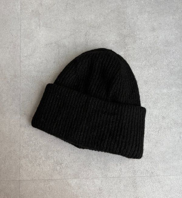  「メランジリブニットワッチ」|ハット|