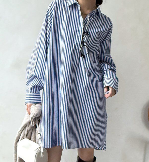  「DD刺繍チュニックシャツ」|シャツ・ブラウス|