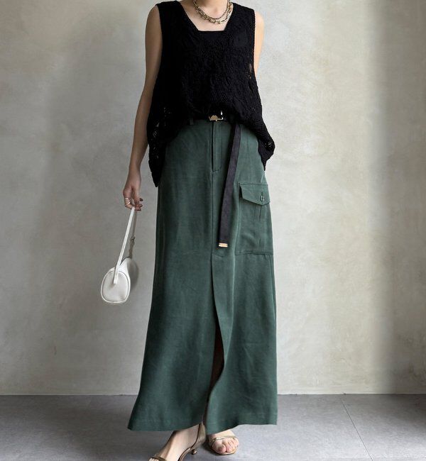  「ツイルカーゴスカート」|スカート|