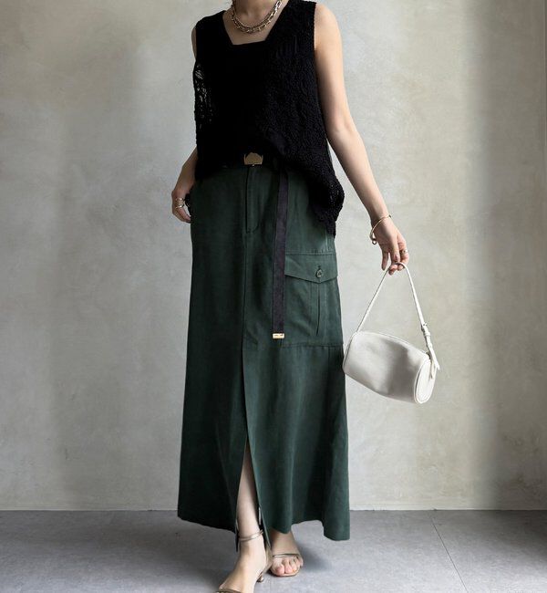  「ツイルカーゴスカート」|スカート|