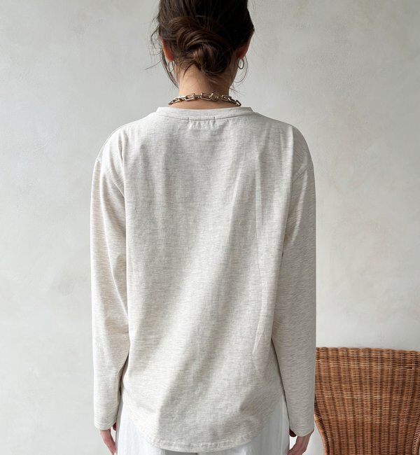  「【WEB限定】レタリングプリントロンTEE」|Tシャツ・カットソー|