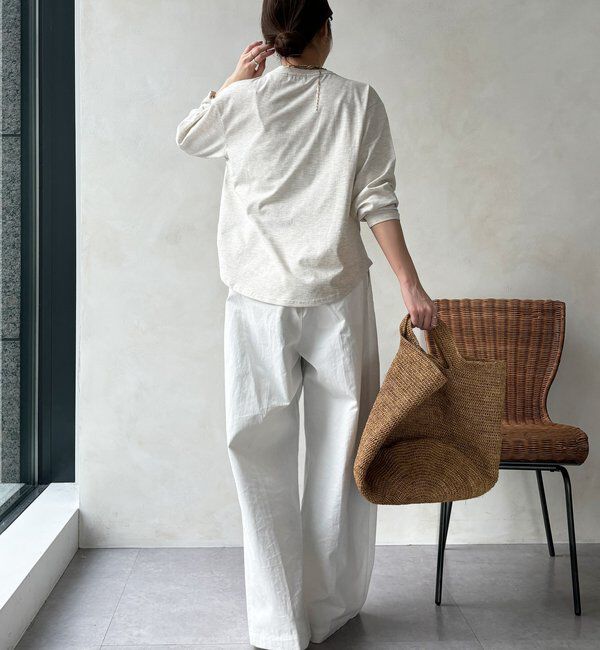  「【WEB限定】レタリングプリントロンTEE」|Tシャツ・カットソー|