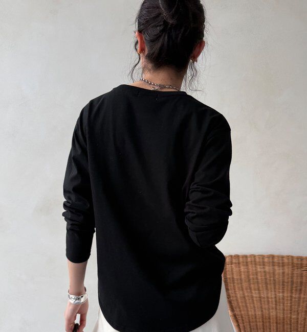  「【WEB限定】レタリングプリントロンTEE」|Tシャツ・カットソー|