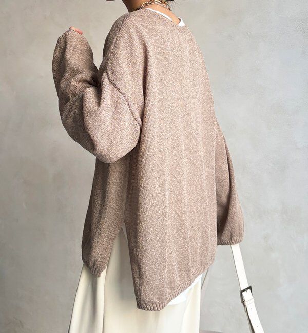  「ペーパーヤーンプルオーバー」|ニット・セーター|