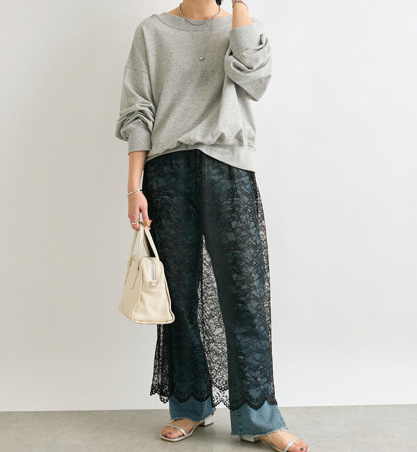  「【全骨格美脚見え！】slit DENIM」|デニム|