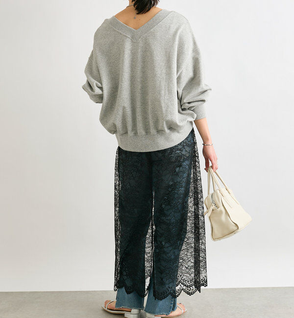  「【全骨格美脚見え！】slit DENIM」|デニム|