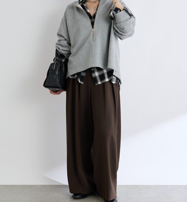  「ウォッシュドチェックワイドシャツ」|シャツ・ブラウス|