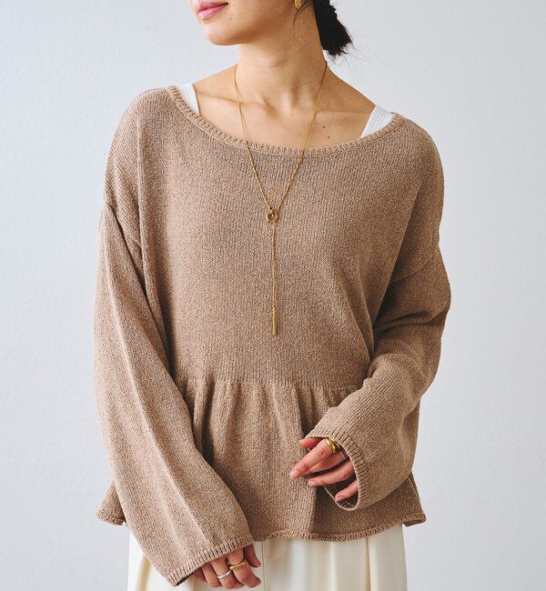  「【R.good（アールドットグッド）】ノットポイントラリエット」|リング|