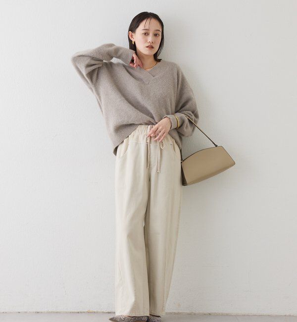  「【キャッチーなデザイン】スウェットドッキングデニム」|デニム|