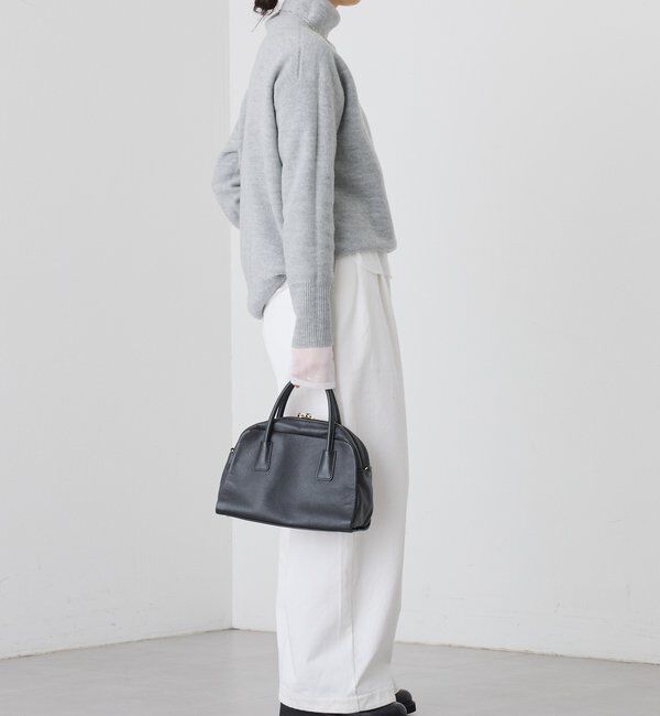  「【5色展開/万能トップス】ウール100NEWボトルネックニット」|ニット・セーター|