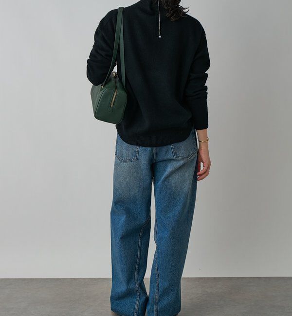  「【5色展開/万能トップス】ウール100NEWボトルネックニット」|ニット・セーター|