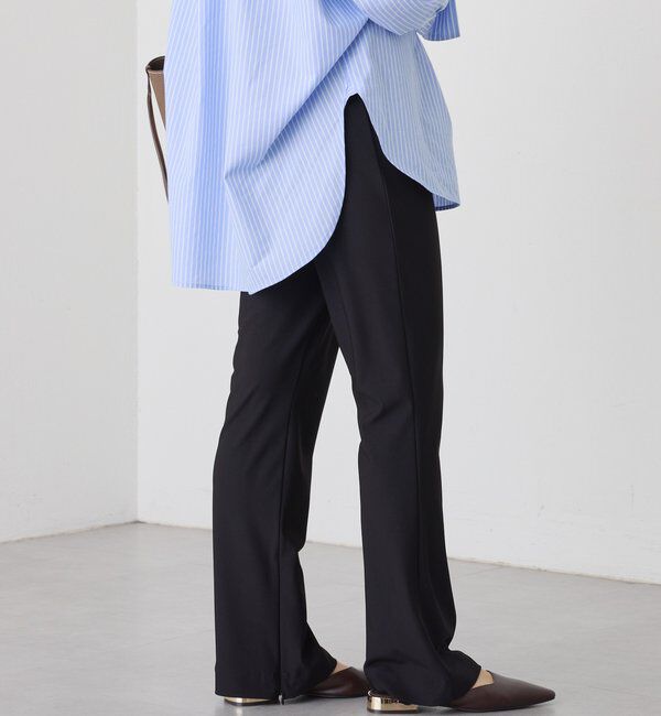  「【美脚シルエット】ZIPスリムパンツ」|チノ|