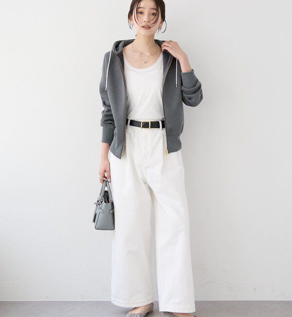  「【フェミニンなムードを演出】チュールリブタンクトップ」|キャミソール|