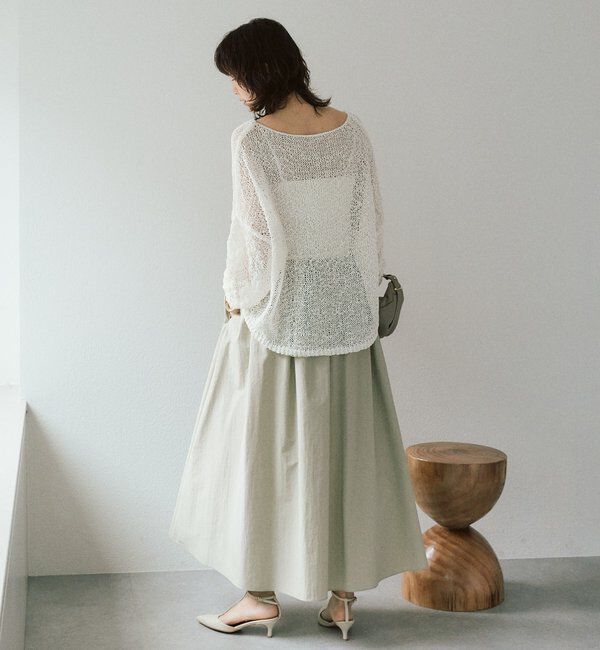  「【セットアップ対応可】フォルムギャザースカート」|スカート|