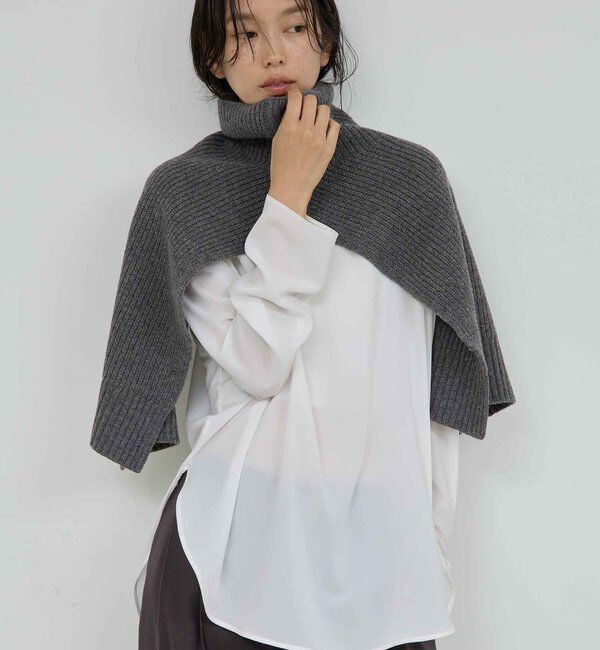  「ラウンドブラウスTee」|シャツ・ブラウス|