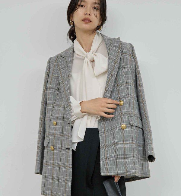  「フィネスボウタイブラウス2」|シャツ・ブラウス|