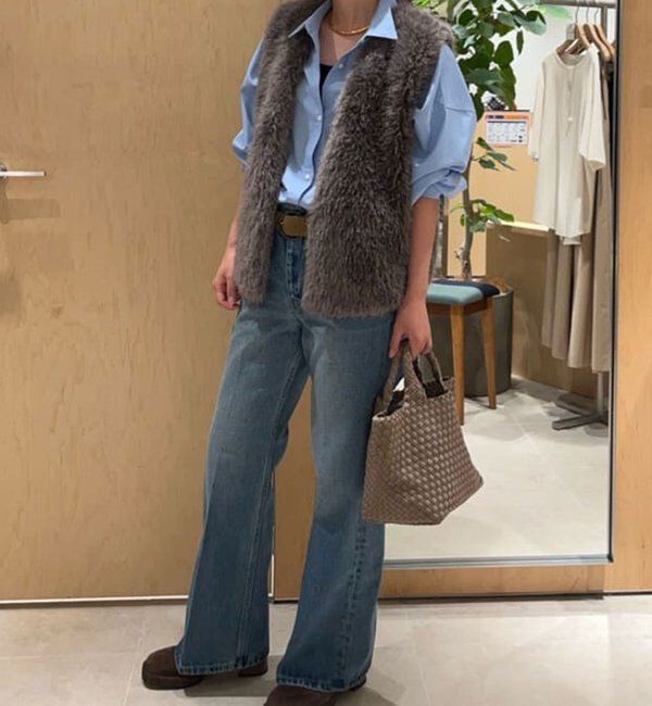  「フェイクカシミヤベスト」|ベスト・ジレ|