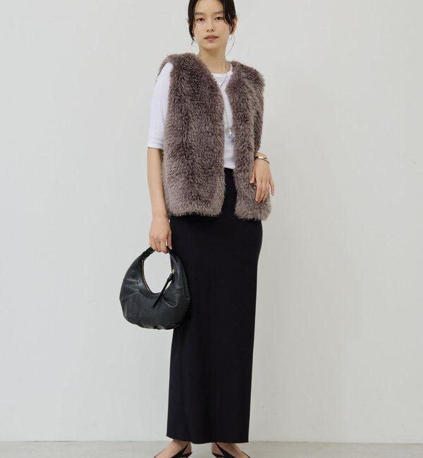  「フェイクカシミヤベスト」|ベスト・ジレ|